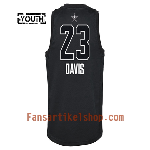 NBA New Orleans Pelicans Trikot Anthony Davis  23 2018 All-Star Jordan Brand Schwarz Swingman - Kinder